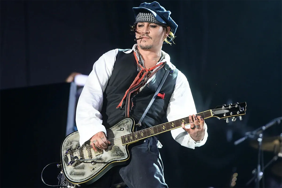 Johnny Depp And Hollywood Vampires A Rock Band To Remember